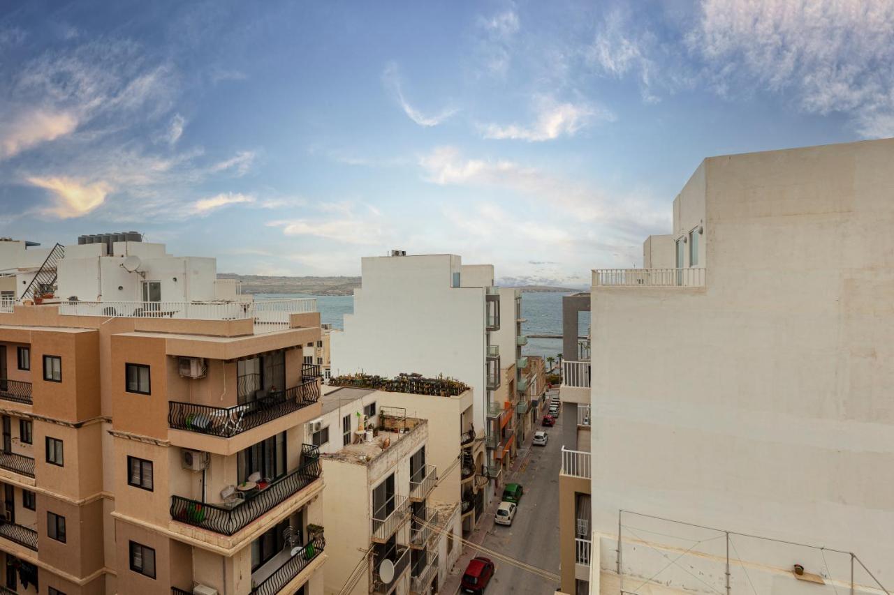Perfect Seaview Penthouse Apartment St. Paul's Bay Exterior photo